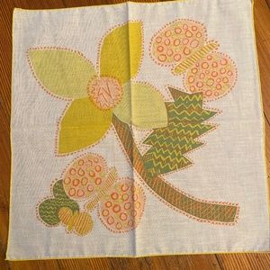 4 Vintage cloth napkins